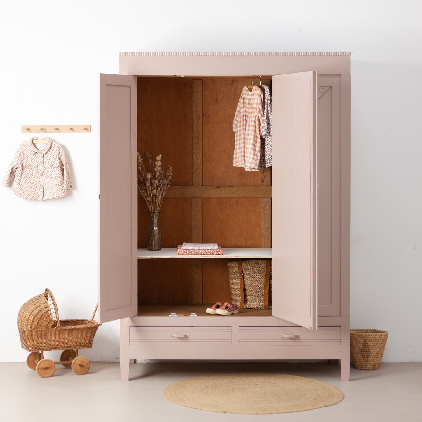 Demontabele vintage kast