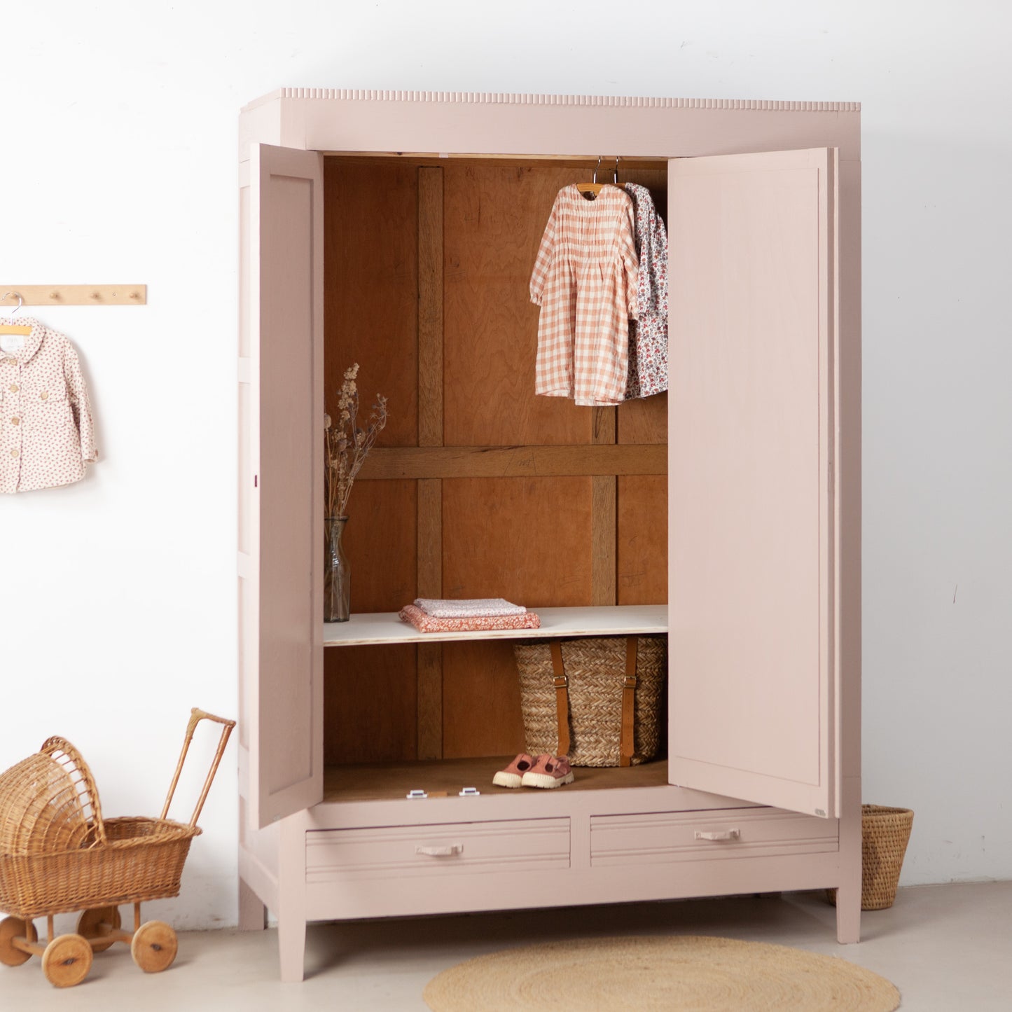 Demontabele vintage kast