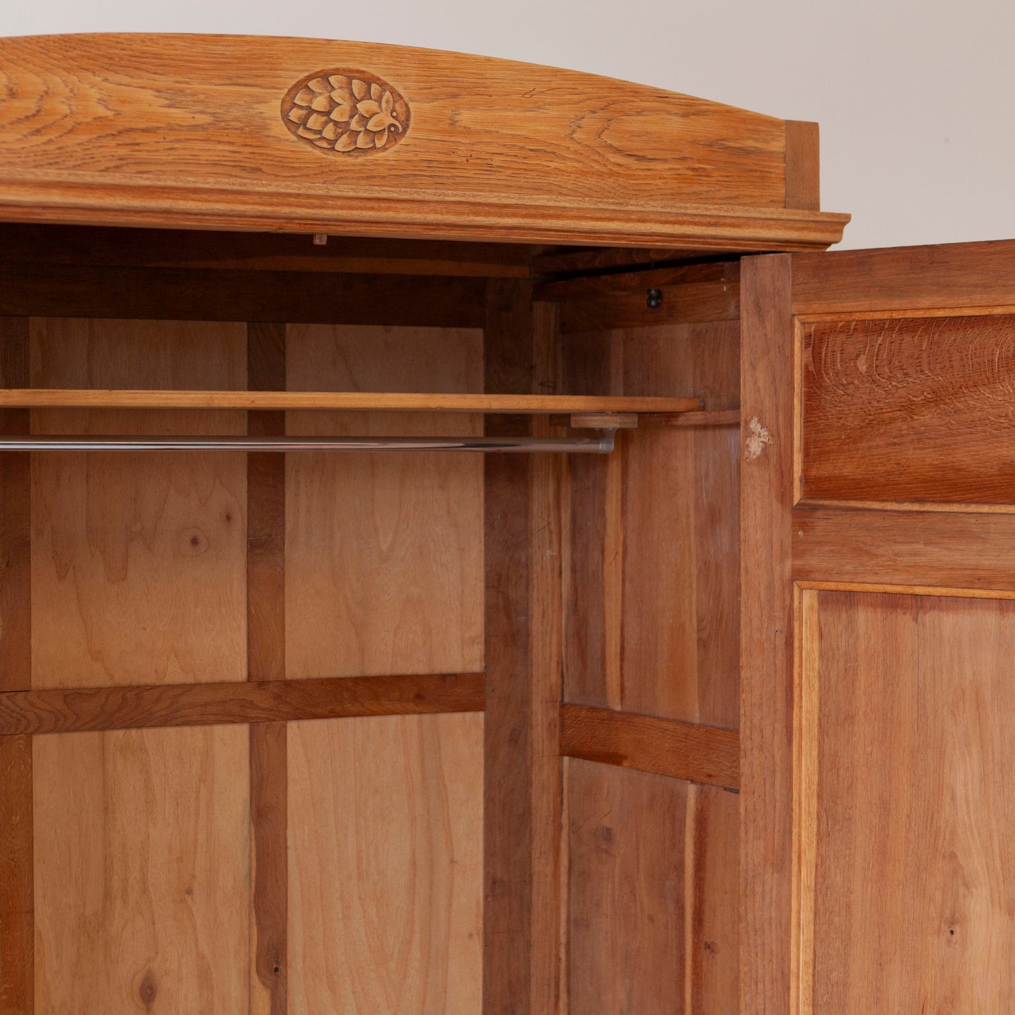 Vintage demontabele kast met 2 deuren