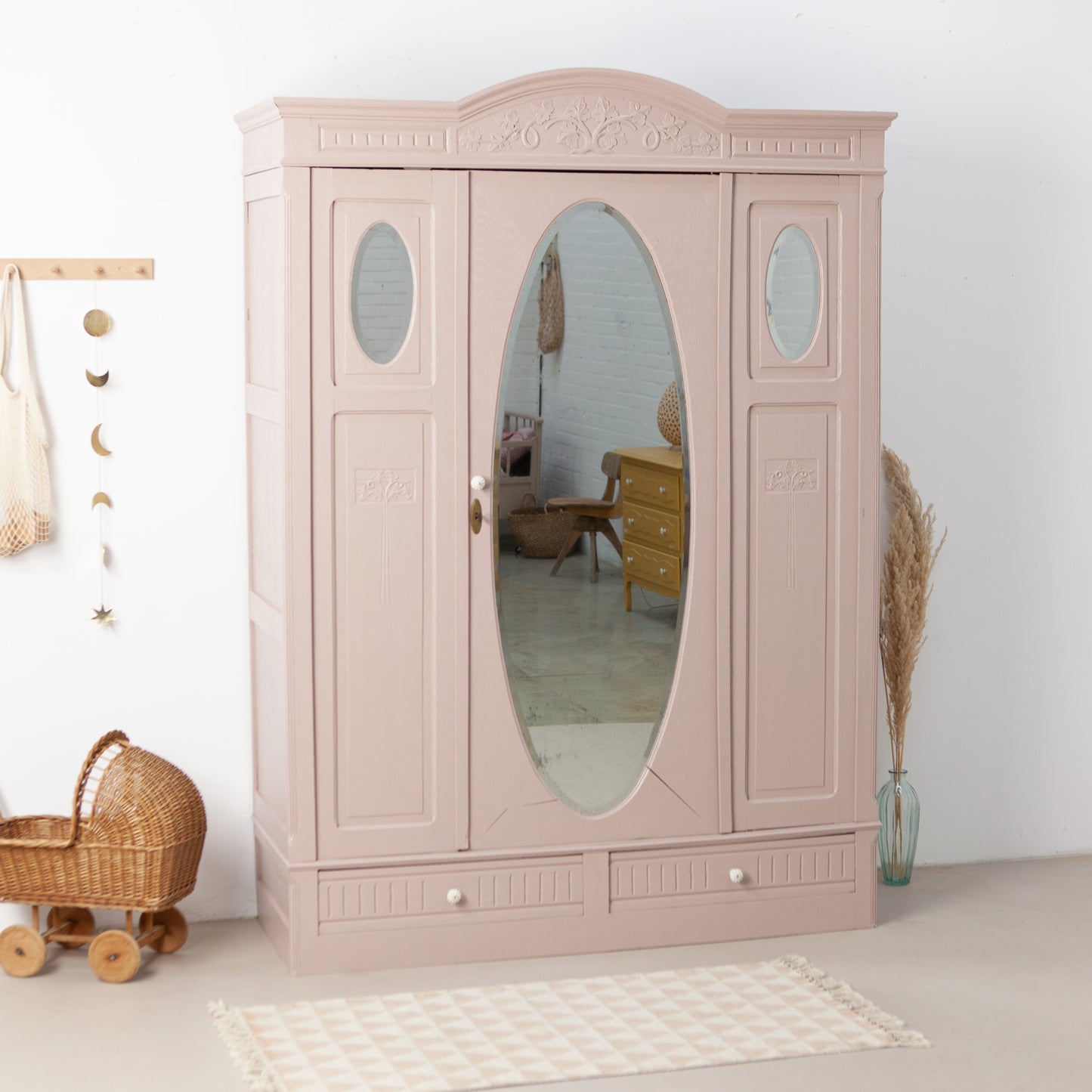 Demontabele vintage kast