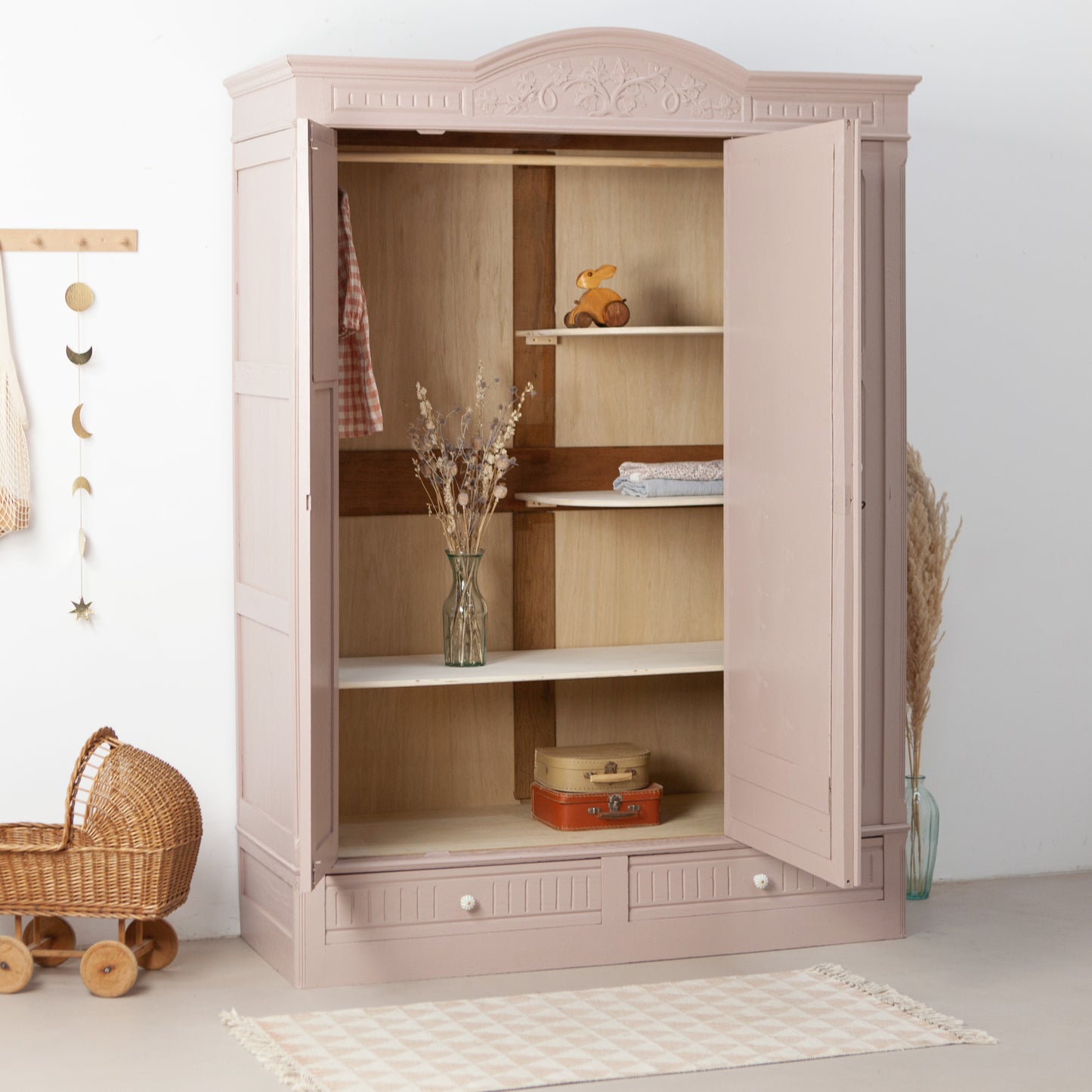 Demontabele vintage kast