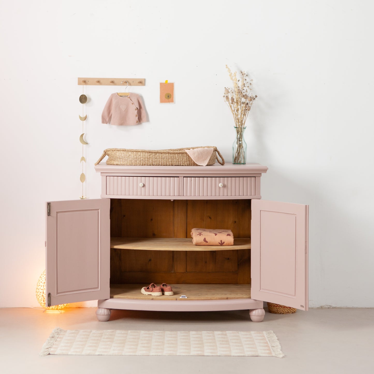 Ruime vintage commode