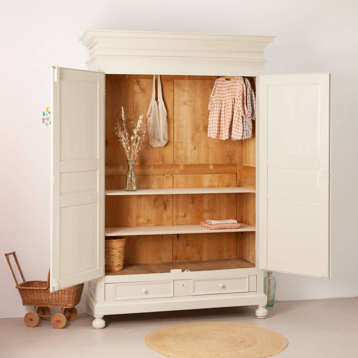 Authentieke demontabele kast