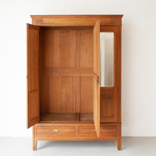 Afbeelding in Gallery-weergave laden, Vintage spiegelkast met 2 deuren