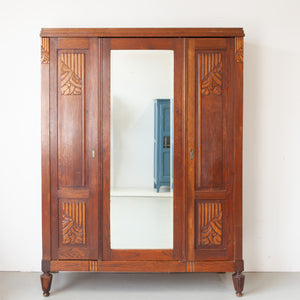 Demontabele vintage kast met drie deuren