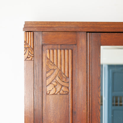 Demontabele vintage kast met drie deuren