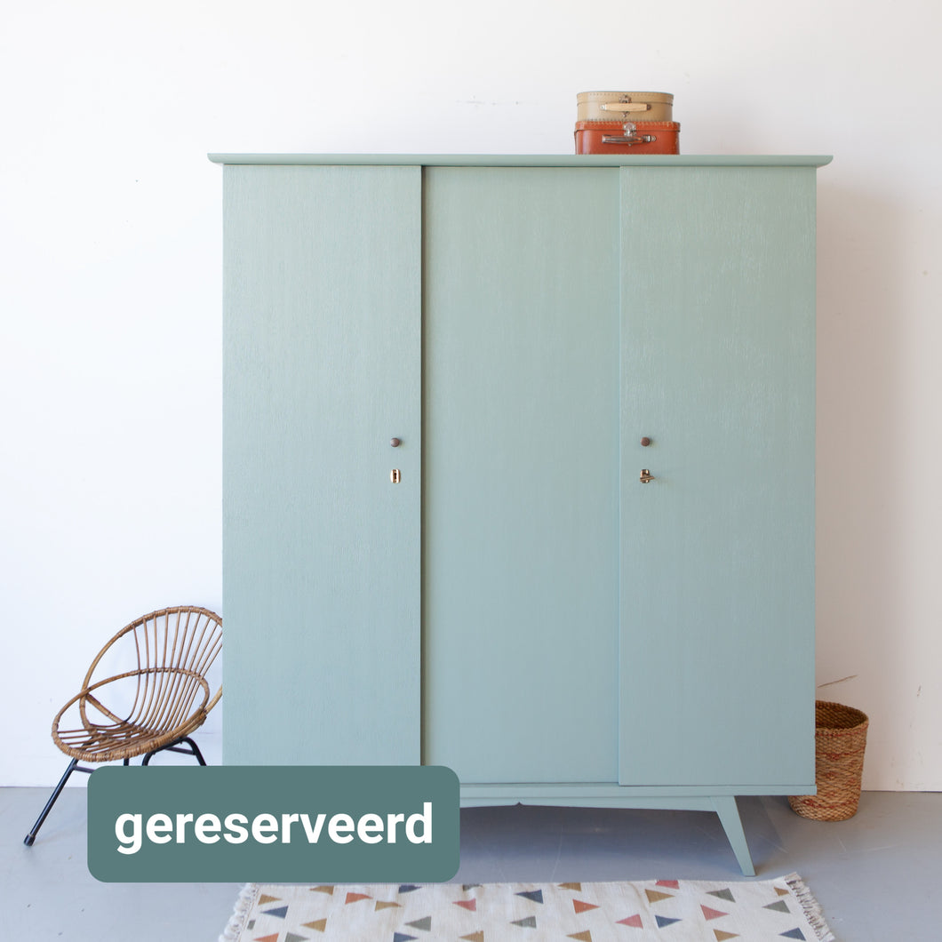 Demontabele retro kast met 3 deuren