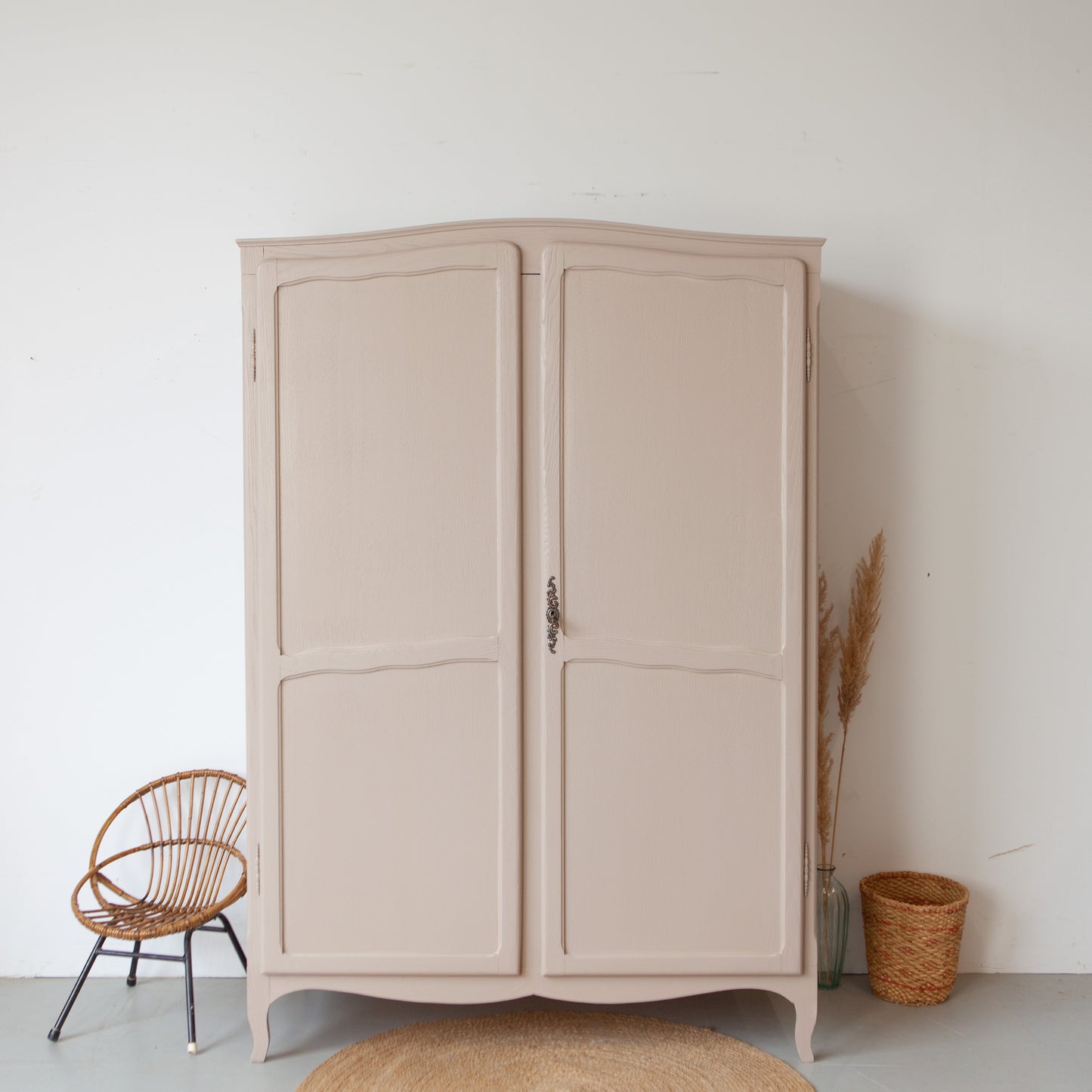 Vintage demontabele 2 deurs kast