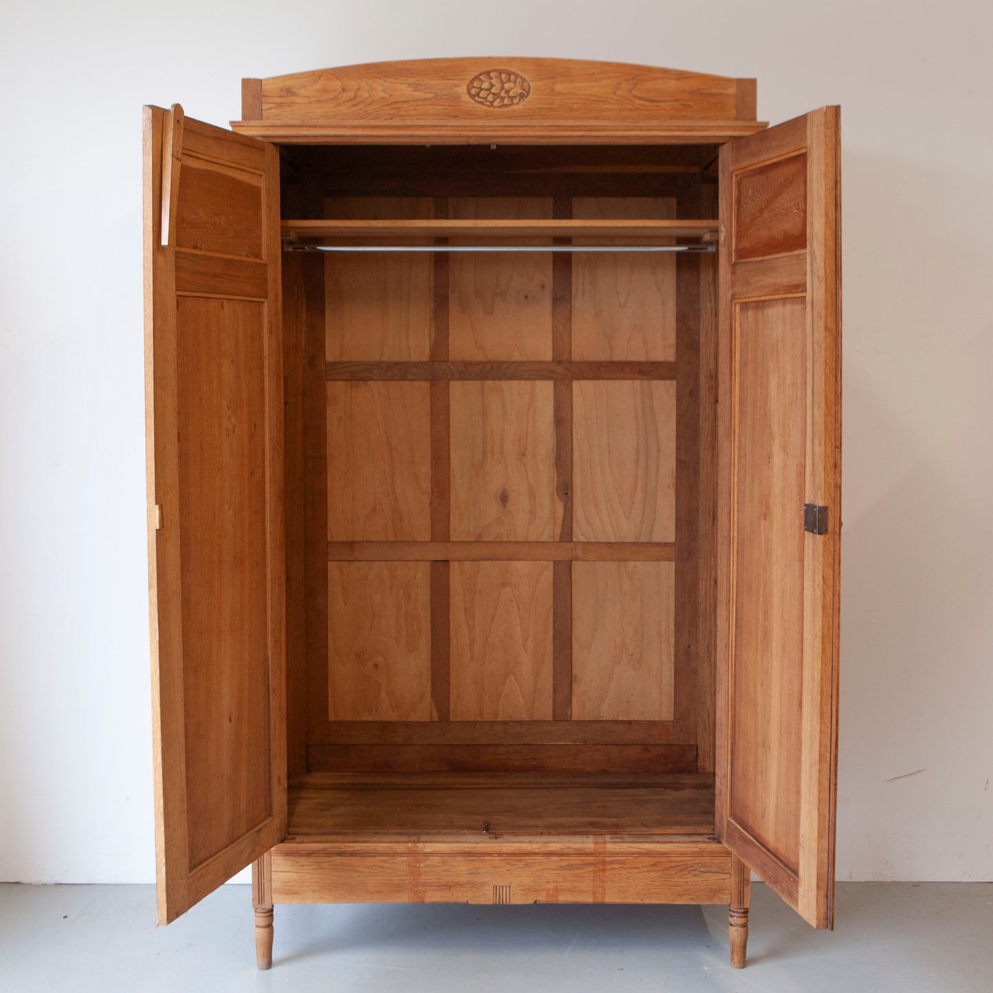 Vintage demontabele kast met 2 deuren