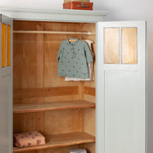 Afbeelding in Gallery-weergave laden, Vintage kast met gele ruitjes