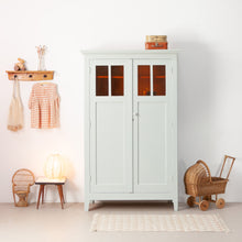 Afbeelding in Gallery-weergave laden, Vintage kast met gele ruitjes