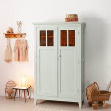 Afbeelding in Gallery-weergave laden, Vintage kast met gele ruitjes