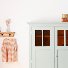 Afbeelding in Gallery-weergave laden, Vintage kast met gele ruitjes