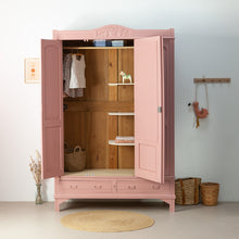 Afbeelding in Gallery-weergave laden, Sierlijke roze vintage kast