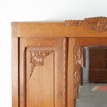 Afbeelding in Gallery-weergave laden, Vintage spiegelkast