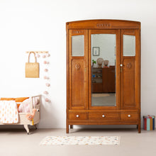 Afbeelding in Gallery-weergave laden, Demontabele vintage spiegelkast