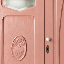 Afbeelding in Gallery-weergave laden, Roze eikenhouten kast met spiegeltjes