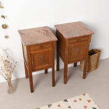 Afbeelding in Gallery-weergave laden, Set vintage nachtkastjes