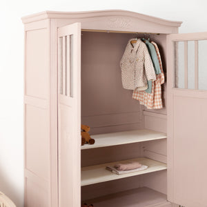 Unieke vintage kast met ruitjes