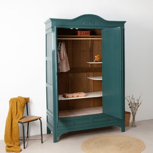 Demontabele eikenhouten kast