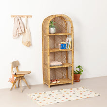 Afbeelding in Gallery-weergave laden, Vintage rotan kast