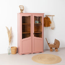 Afbeelding in Gallery-weergave laden, Lieve vintage kast met ruitjes