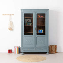 Afbeelding in Gallery-weergave laden, Vintage vitrinekast